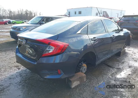 2016 Honda Civic Ex from USA, damaged, VIN 19XFC2F75GE059371